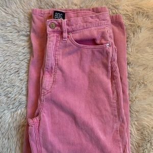 Urban outfitters BDG corduroy pink jeans